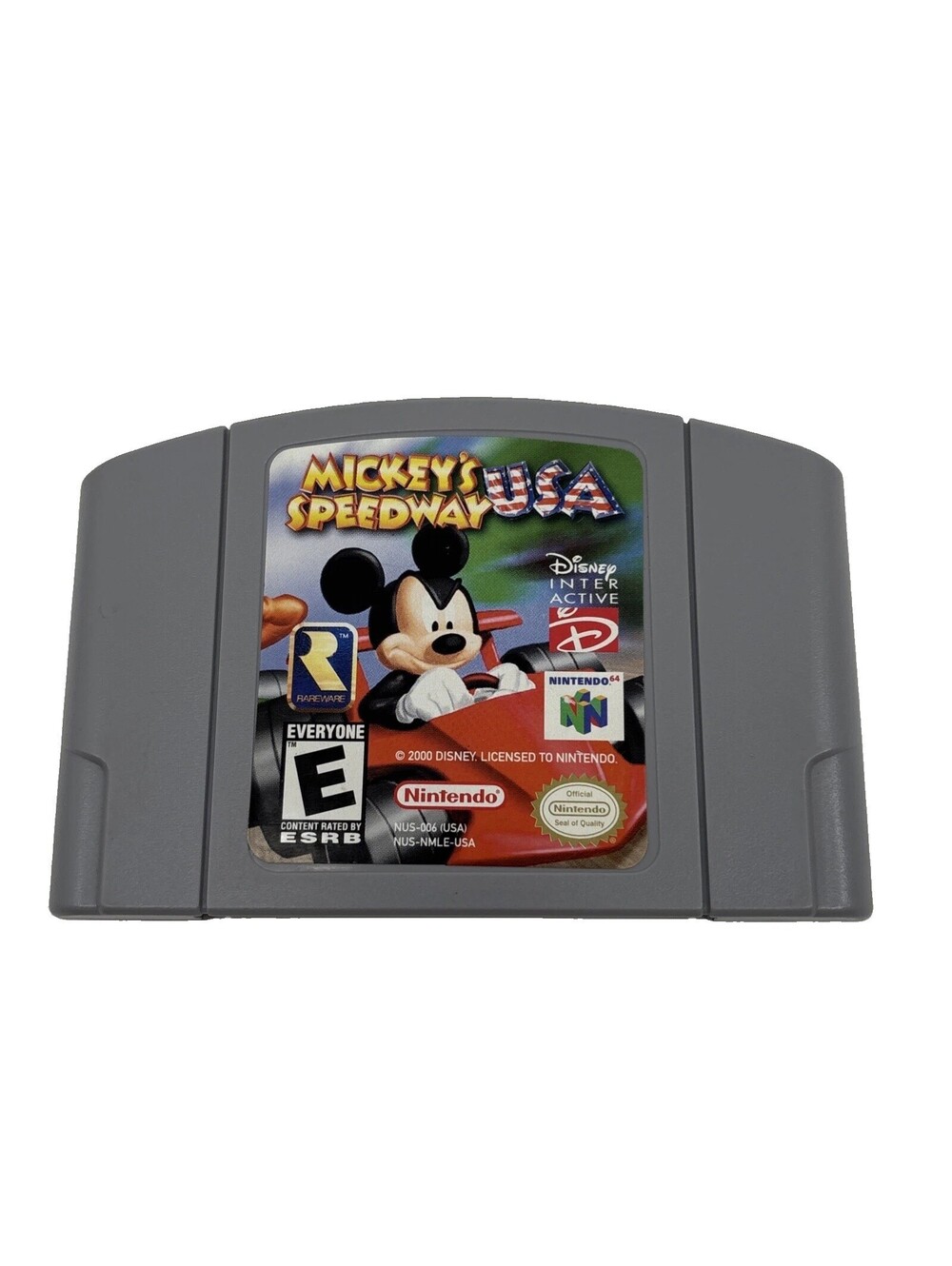 Mickey Mouse Speedway USA Nintendo 64 N64 Cartridge Only Authentic Tested